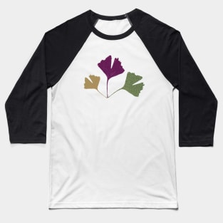 Ginkgo biloba leaves Baseball T-Shirt